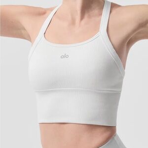 Alo Seamless Ribbed Favorite Bra Tank